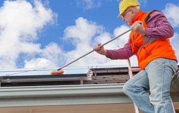 Bryncroes soft wash roof cleaning